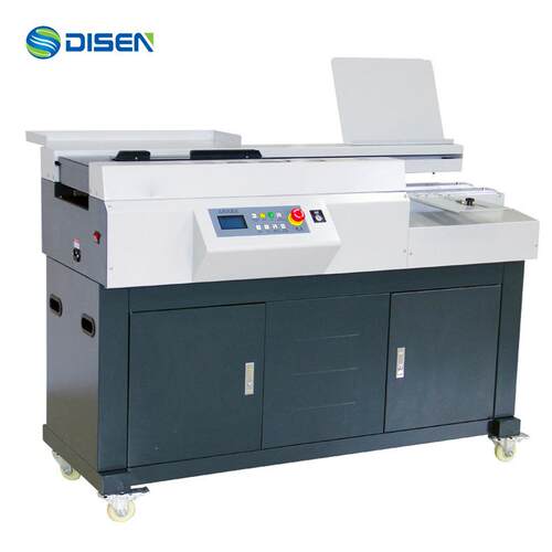 60S全自动无线胶装机 图文制本机热熔机 A3 Glue binding machine