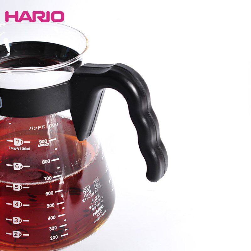 Hario咖啡壶哈里欧耐热玻璃壶可爱壶手冲咖啡分享壶 VCS-01B/02B