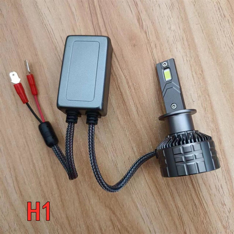 汽车led大灯自带解码超亮强光灯泡H3H4h7H1货车LED大灯12V24V通用