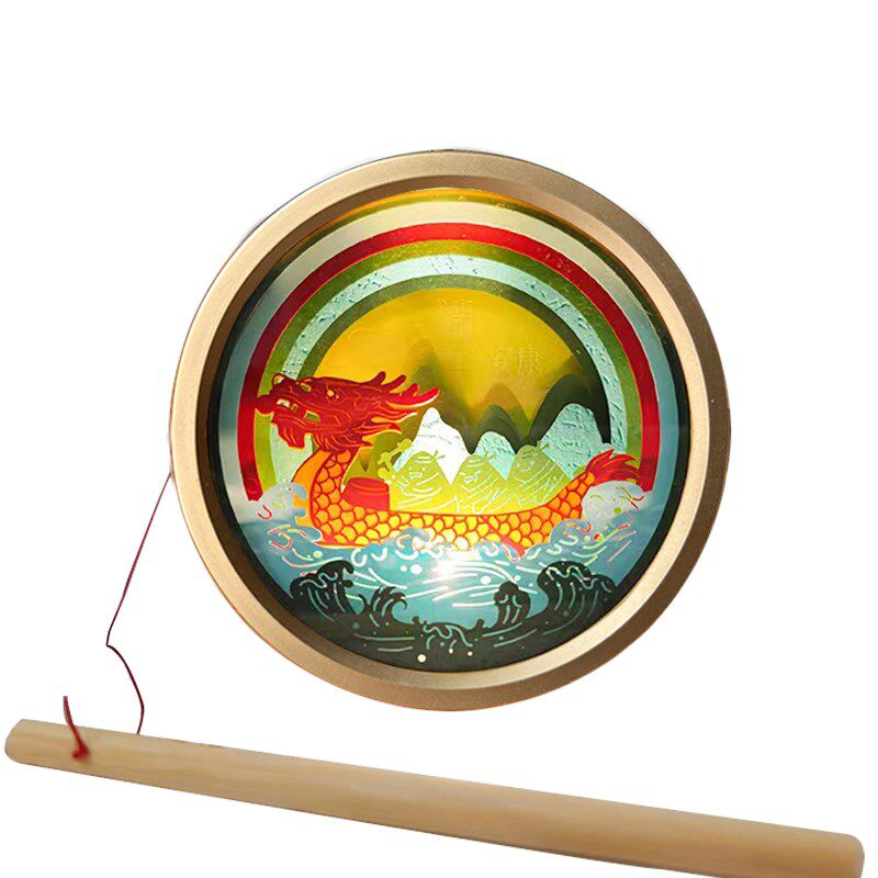 端午节礼品定制立体光影纸雕灯笼手工diy材料包文创客厅手提摆件