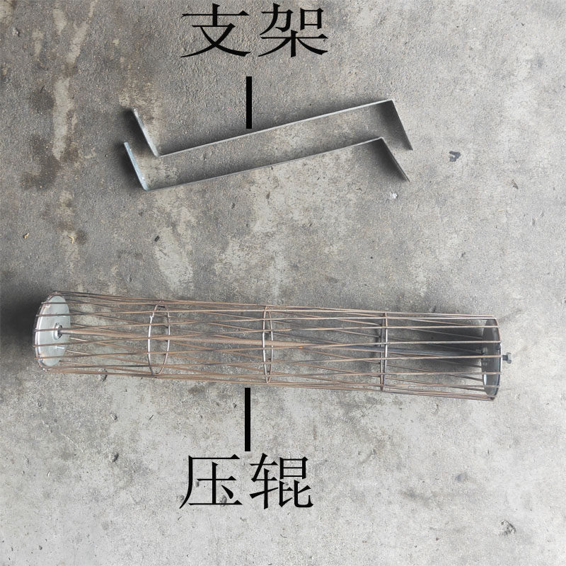 水稻播种机配件水稻苗床压硬盖土铁丝辊加粗铁丝不缠苗不伤苗