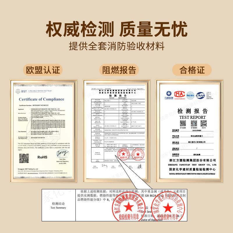 汽车美容防水隔断门洗车店水晶商铺门防尘贴膜铝合金折叠门拉门