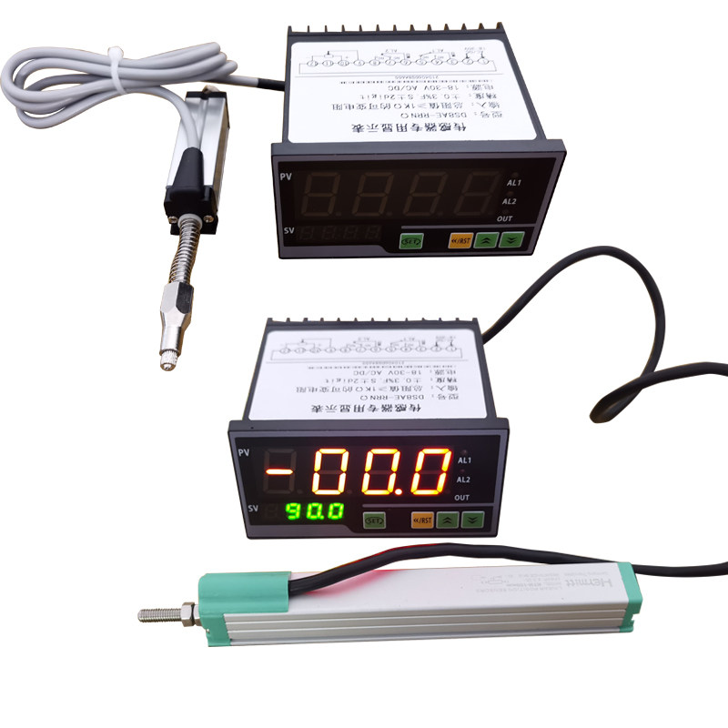 全新直线位移传感器电子尺数显仪表电位显示器欧位移角高度1K-10K