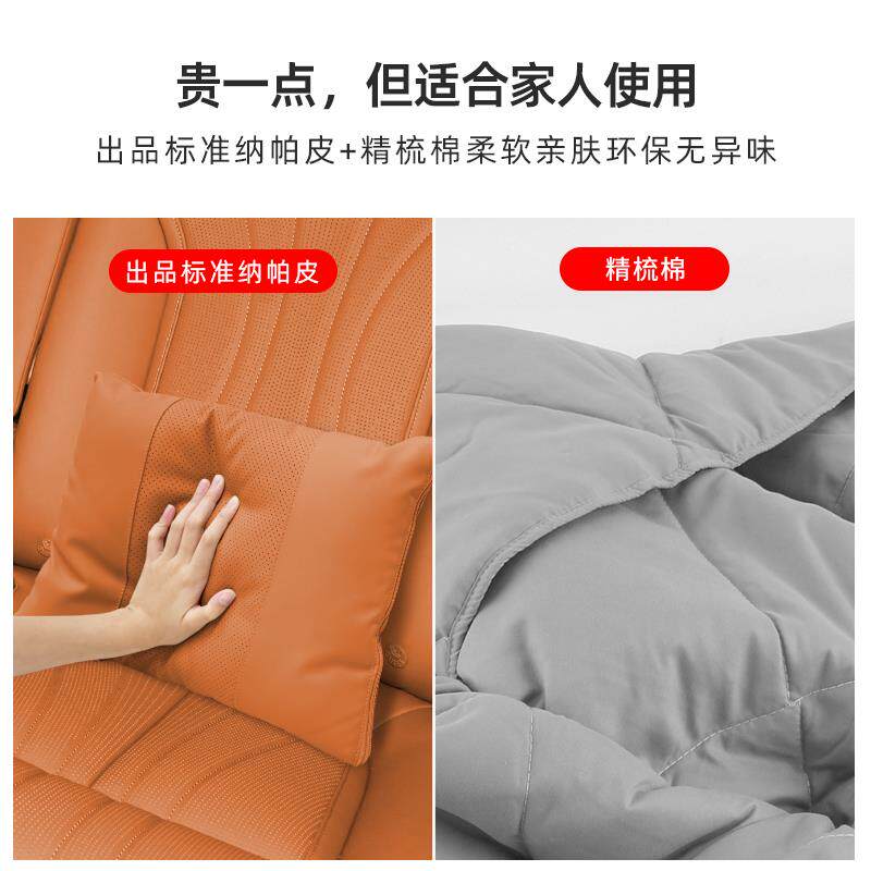 小鹏MONA M03/X9/G7/G6/G9/P7车载抱枕靠枕腰托二合一两用车被子