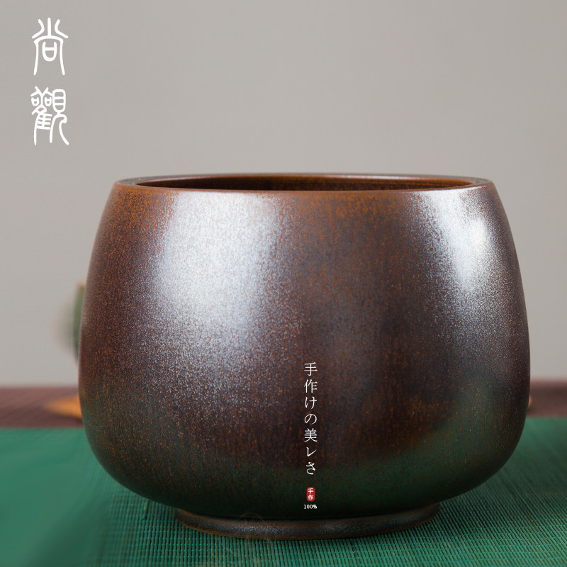 陶瓷洗茶机大型家用茶渣槽纯手工浸泡套装内置水洗盆笔洗功夫茶具