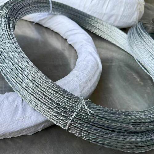 双股铁丝麻花铁线卷料低碳双股镀锌铁丝铁绞线管道保温工程捆扎
