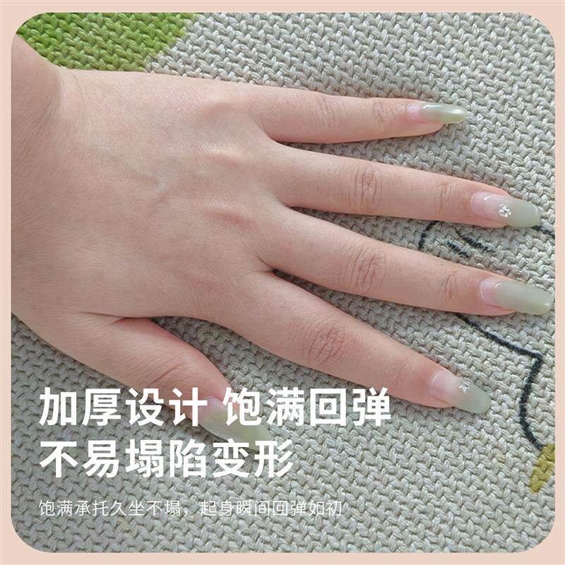 飘窗垫窗台垫朴素简约棉麻风格四季通用薄款防滑耐磨卧室阳台坐垫