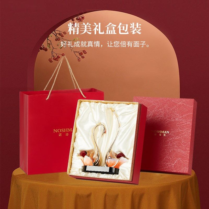 新中式柿柿事事如意柿子摆件葫芦客厅办公室装饰品新房子乔迁礼物