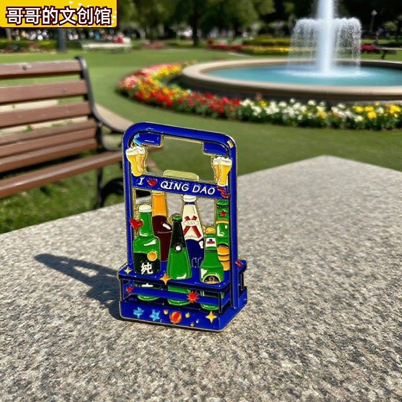 山东威海青岛啤酒冰箱贴开瓶器