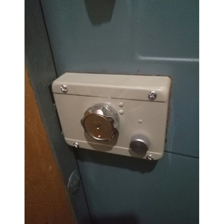 老式盼盼防盗门锁 盼盼边锁A1076D切边 AFS外装门锁十字锁 通用型