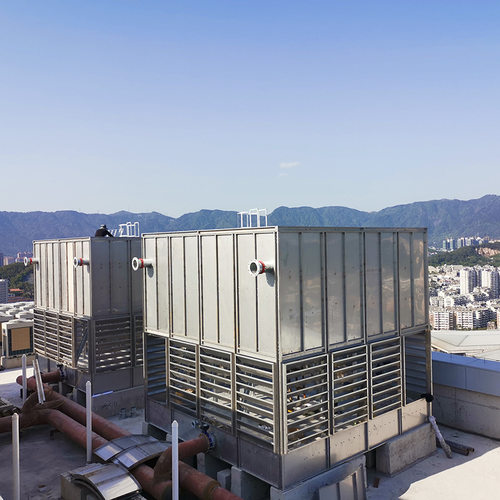 新型冷却水塔方案设计开式钢板塔全钢冷却塔急速降温高效制冷
