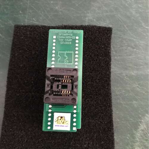 DIL8W/SOIC8ZIF150milSFlash-1aELNEC烧写座IC测试座转换座连接器