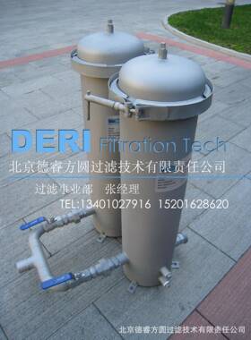 供应北京不锈钢水过滤器GLQ6-7、天津双联过滤器井水过滤器