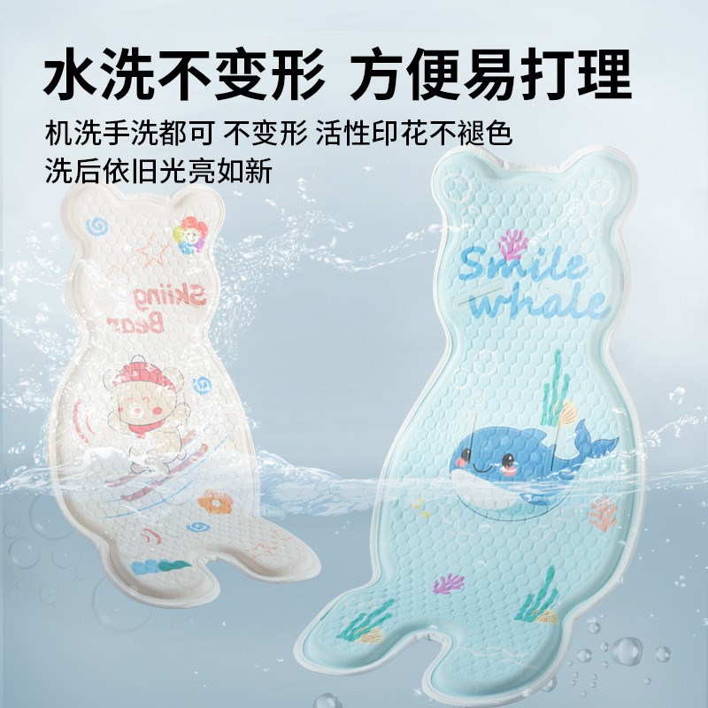 婴儿车凉席推车夏凉垫安全座椅宝宝餐椅N蜂窝凝胶冰垫溜娃通用