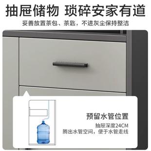 餐边柜现代简约轻奢靠墙大容量收纳储物柜餐厅酒柜办公室茶水柜子