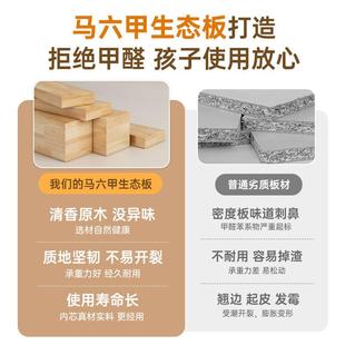 实木书架落地置物架客厅一体靠墙柜子简易储物柜家用儿童阅读书柜