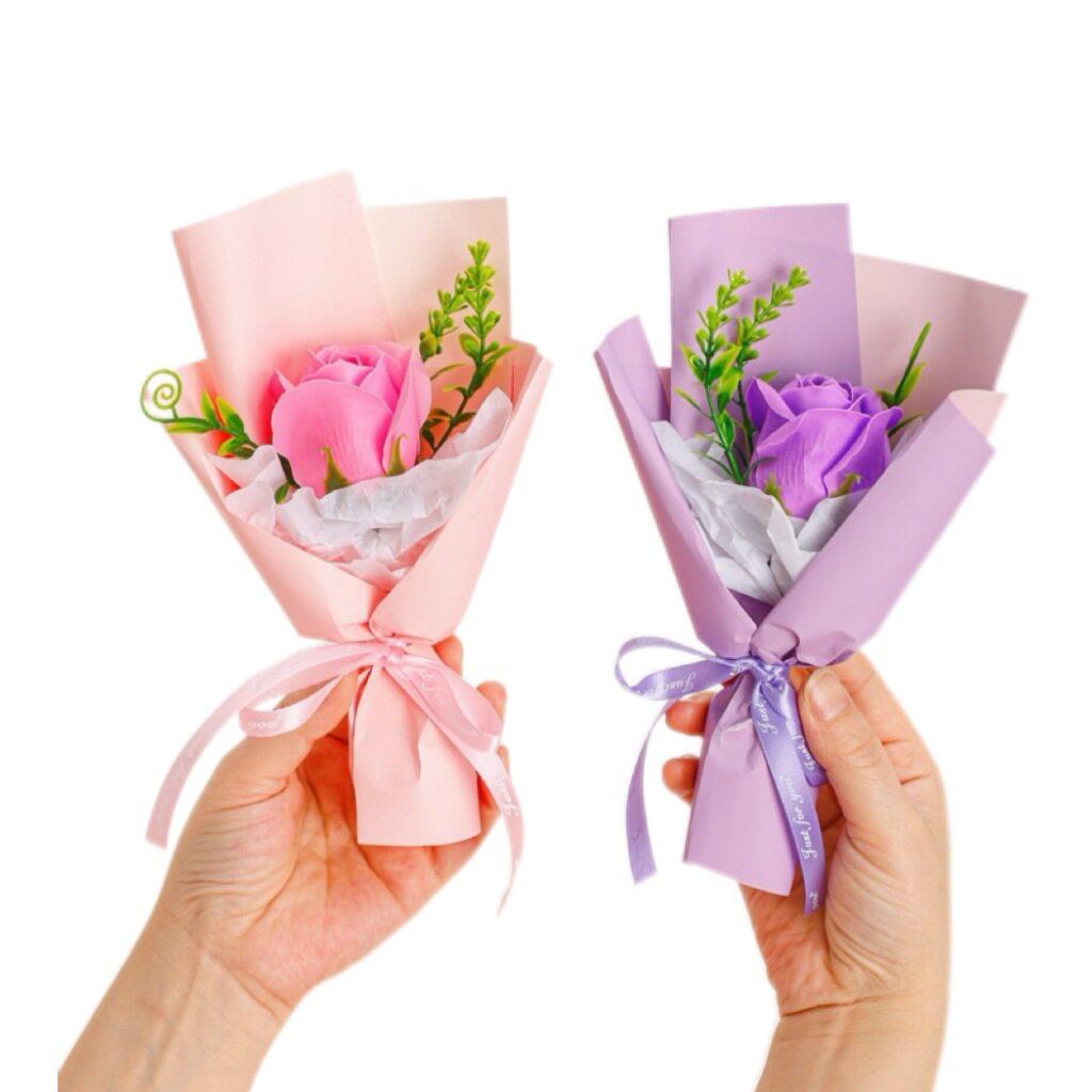 支香皂玫瑰花七夕情人节送女友闺蜜生日拍摄摆件排队聚会小礼品