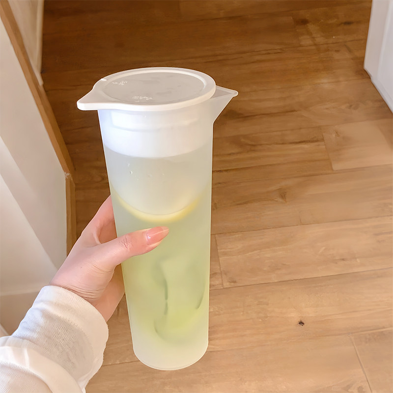 夏天凉水壶冰箱冷水壶冷泡茶瓶品级塑料冷泡茶杯自制饮料杯图片