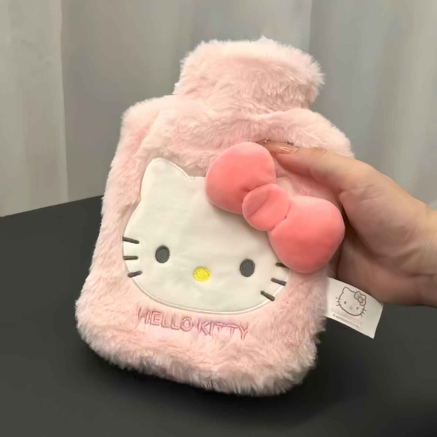 哈喽kitty热水袋毛绒注水暖手袋女生热敷暖肚子神器冬季2025新款