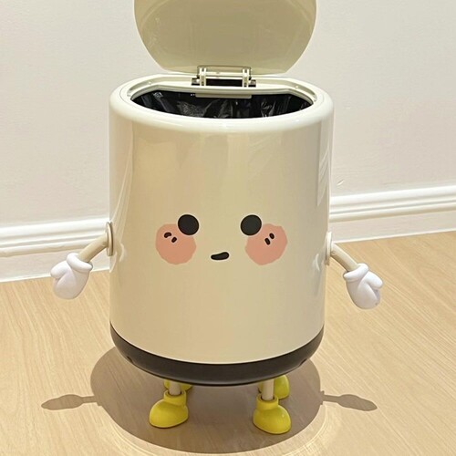 新家的100个快递｜垃圾桶家用大容量高颜值可爱风卧室客厅厕所