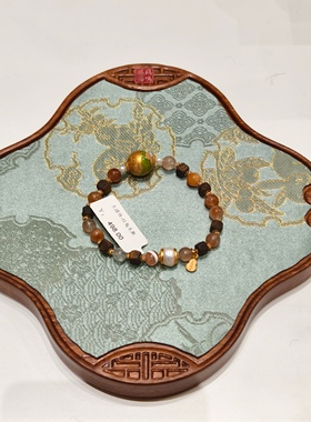 南京鸡鸣代寄大漆系列双拼女生手串手链有吊坠精致手链女生礼物