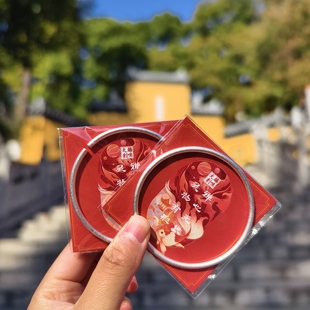 南京鸡鸣代寄白铜手镯正品代如意平安喜乐手镯单带叠戴都好看