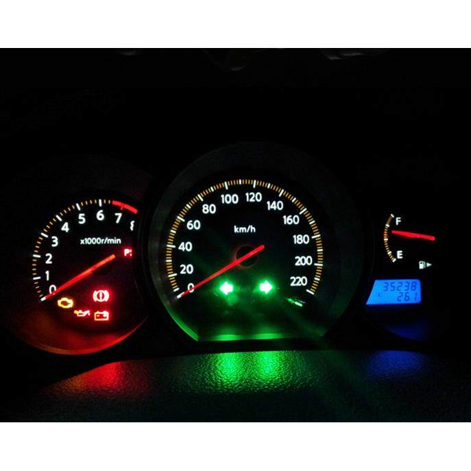 仪表灯T5汽车10V~30V宽电压led汽车仪表盘灯大功率