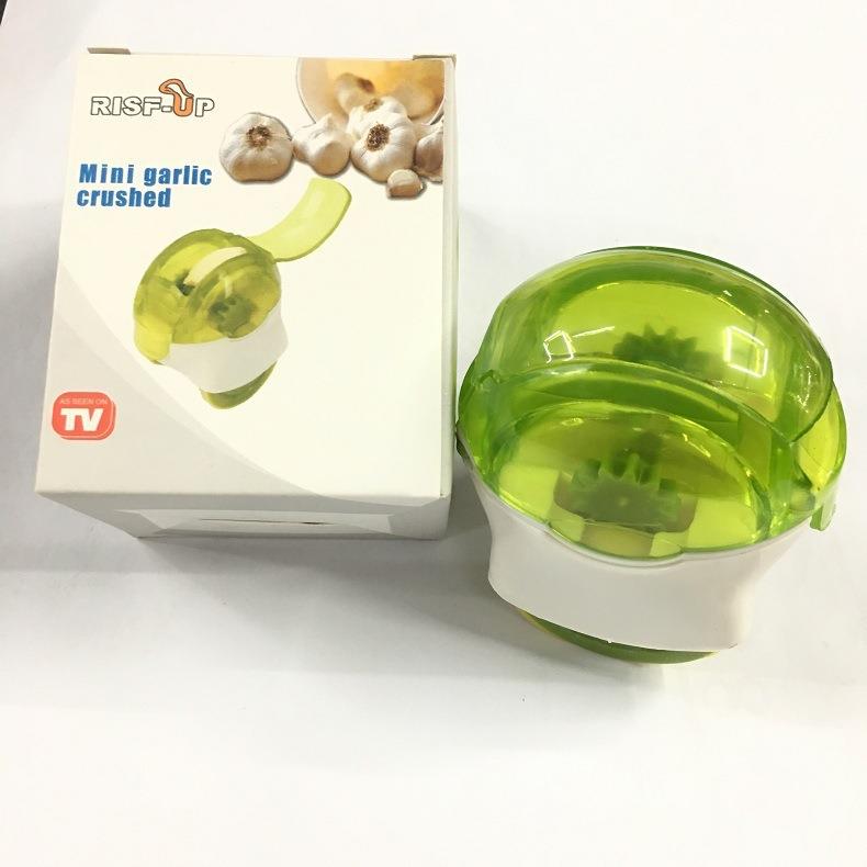 新款手推式碎蒜器滚轮切蒜器蒜粒器压蒜器蒜泥器