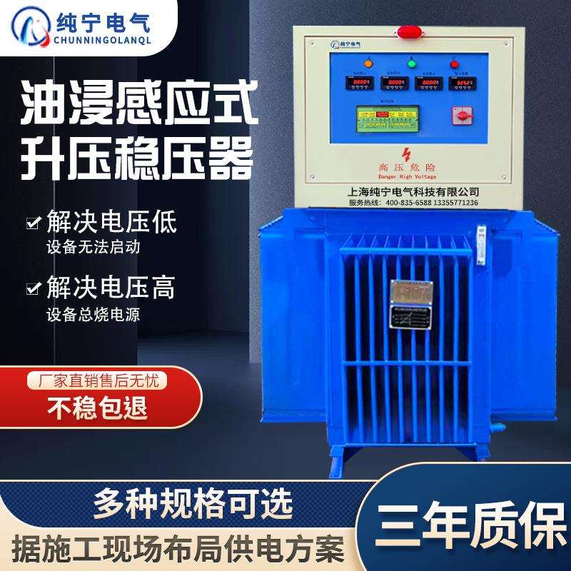 三相油浸式稳压器380V矿井桥梁矿山隧道升压大功率增压器工地矿用