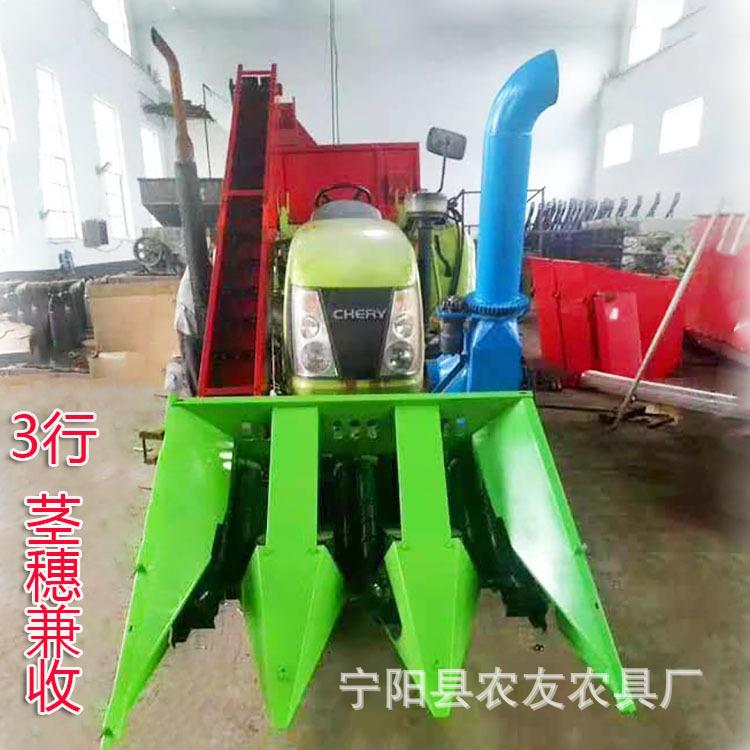 玉米割台SFM 背负式玉收米车收获机2行3行0马力3单缸带扒皮玉米获