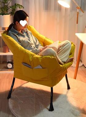 外懒人户发椅大学生阳台靠背椅宿舍电n2Cjwp7b沙脑椅适舒久坐户外