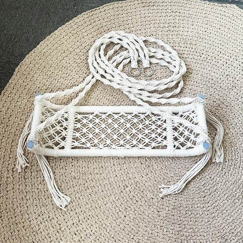 手工露营吊椅秋流苏简波西米亚庭秋千约院室内吊千户外野篮营儿童