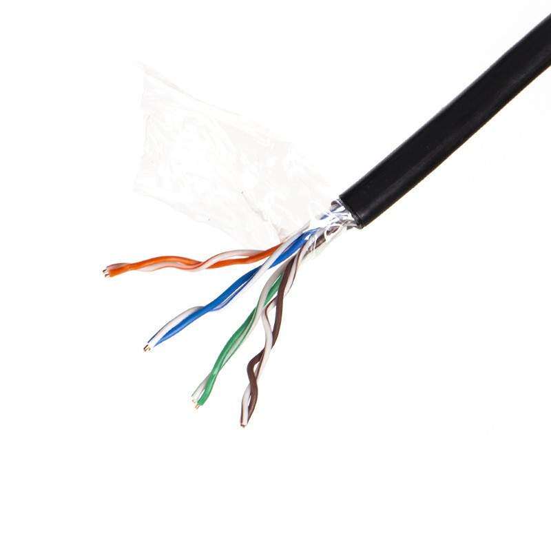 cat6千兆家用高速国标监控办公电脑室外网线超六类非屏蔽防水网线