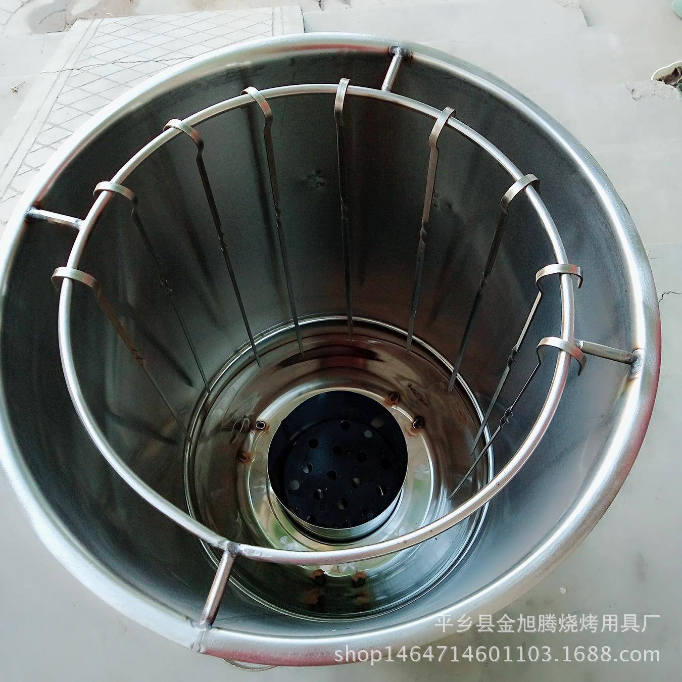 烧烤用具商用不锈钢烧烤吊炉不锈钢挂式焖炉，加工