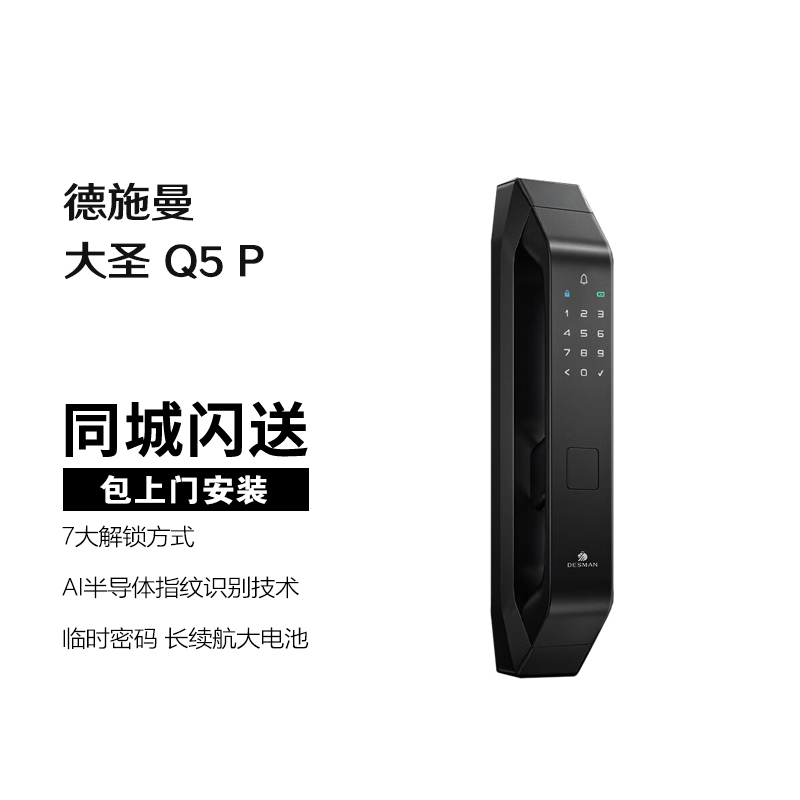 德施曼（DESMAN）全自动智能锁