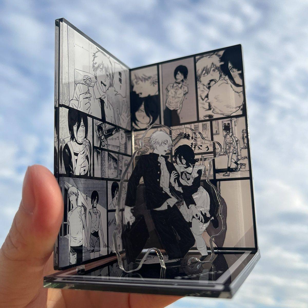 爆款电锯人动漫蕾塞电次周边桌面摆件高颜亚克力场景立牌收藏送礼,模玩/动漫/周边/娃圈三坑/桌游,动漫徽章/立牌,淘宝优惠券,粉丝福利购,淘宝优惠卷