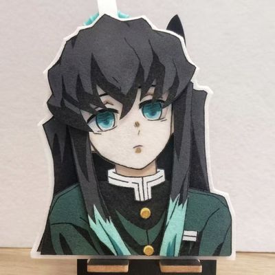 时透无一郎手工不织布挂件