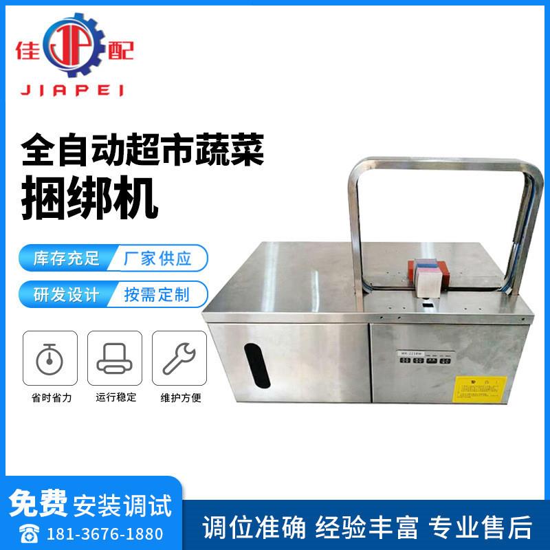 全自动超市蔬菜捆绑机印刷卡片捆扎机束带机钞票电线捆扎机