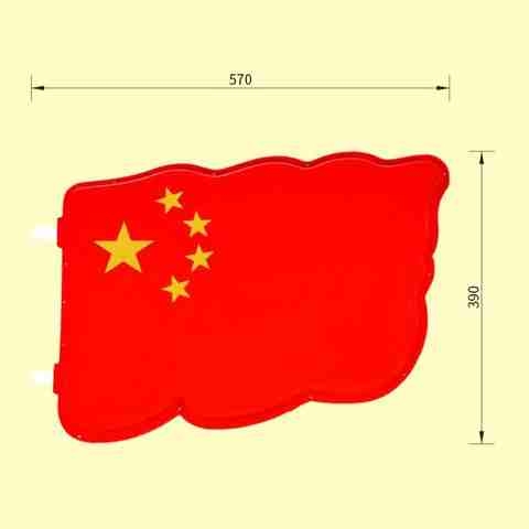 现货户外街头路灯红旗灯城市建设双面室外路灯红旗路灯箱定制路w7