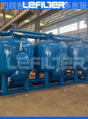 浅层砂过滤器 旁洗流砂滤装旁置 自动XNG流砂滤器 反冲通旁滤砂器