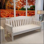 田园实木沙发组合人双人位客小三户型木质沙发简约沙发松木