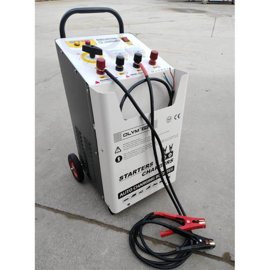 欧林2000A汽车强启动充电机12V24V电瓶快速充电器220v起动搭车
