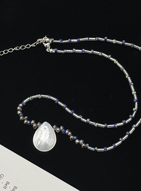 贝壳白高级串珠叠戴项链