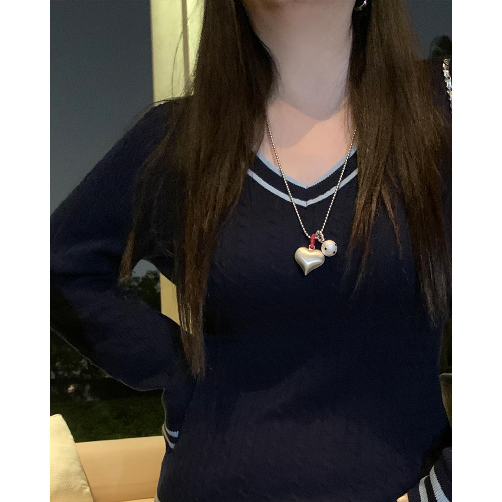 早春小众高级感爱心百搭颈链