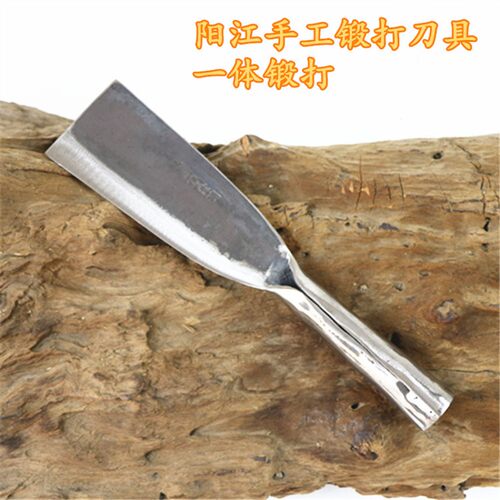 阳江手工锻打镰刀柴刀砍树甘蔗刀小镰刀砍竹破竹刀钓鱼农用割草刀