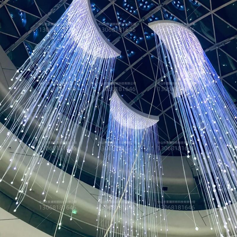 网红饭厅走廊光纤灯LED吊顶板星空顶灯KTV天花氛围装饰灯浪漫吊灯