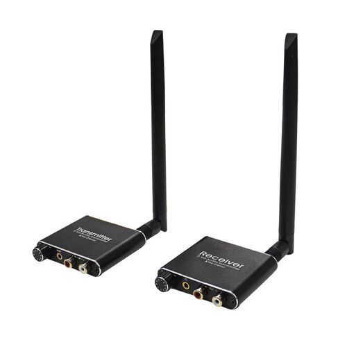 无线音频传输收发器电脑点歌机2.4G音频传输声音连接功放环绕音响
