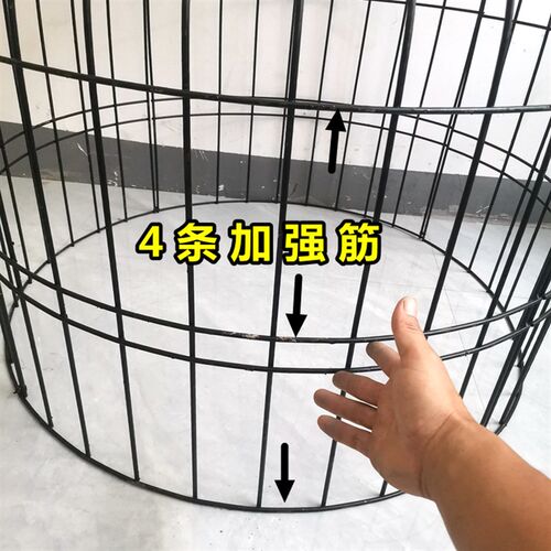 方笼斗鸡方罩笼斗鸡罩笼跑笼火鸡笼鹅笼鸭笼斗鸡笼子拆装折叠笼