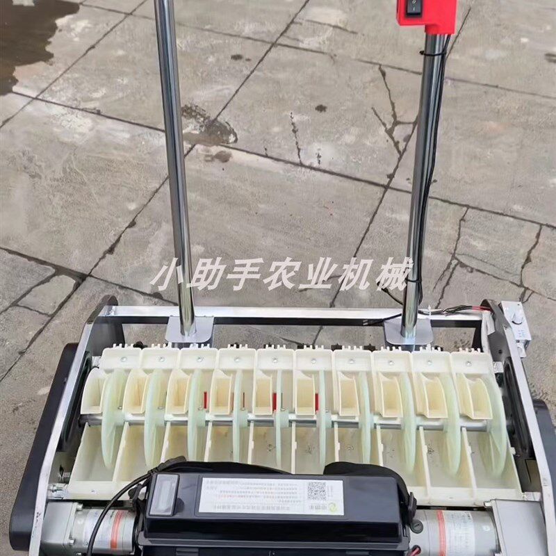 双电机勺式电动蔬菜精播机上海青小白菜菜心菠菜香菜等叶菜类播种