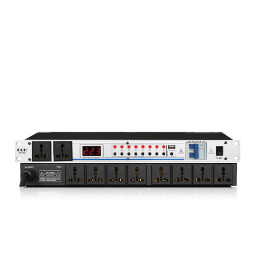 DGH 专业8路电源时序器10路顺序控制器舞台管理器电压显示带滤波